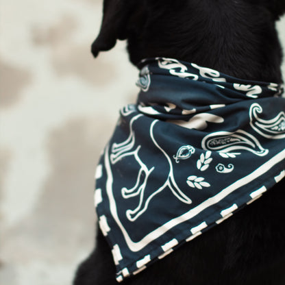 Dog People Bandana - Navy