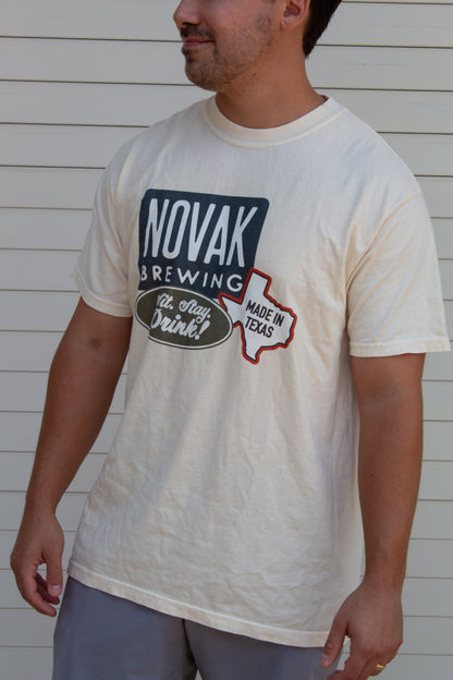 Texas Patch Tee - Ivory