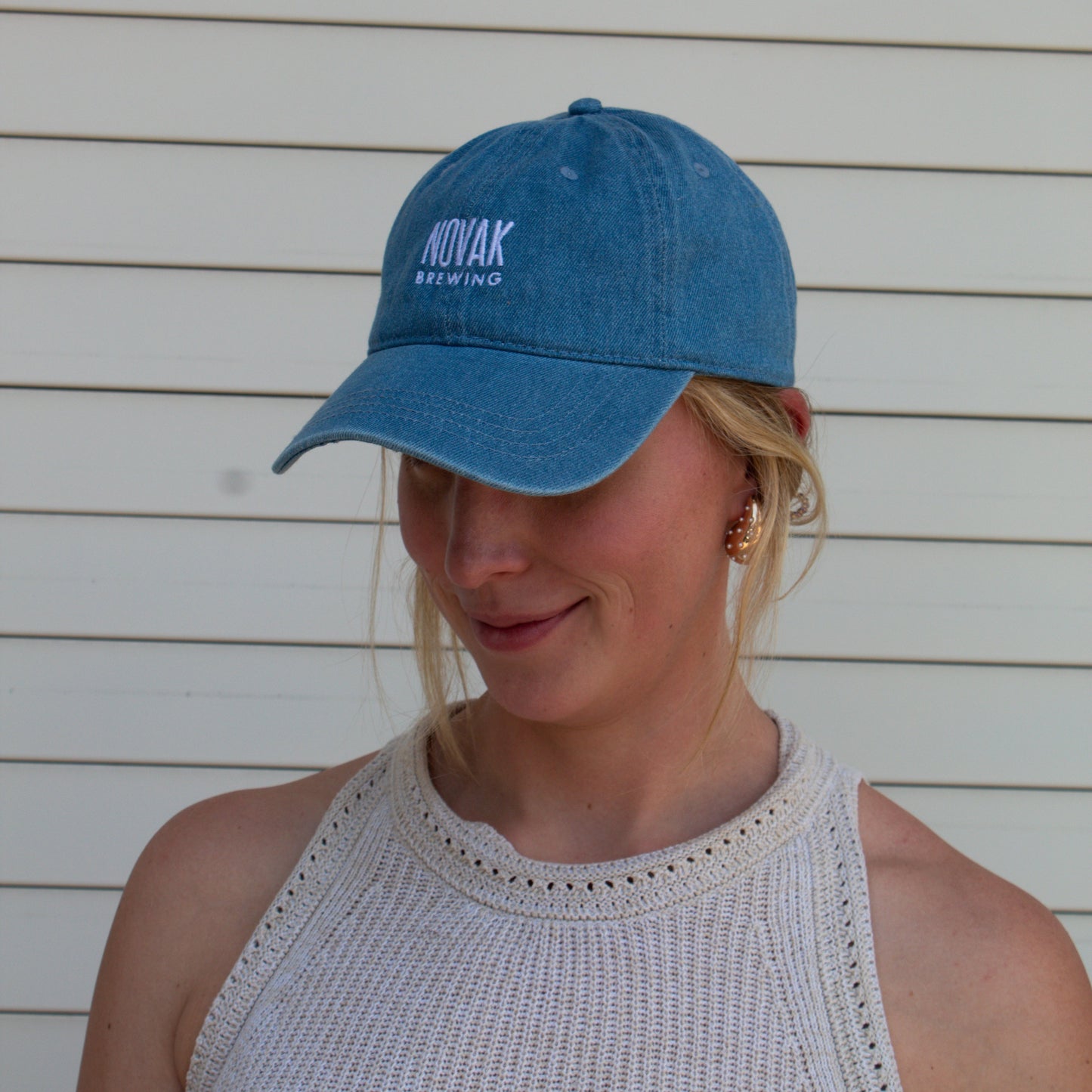 Classic Logo Denim Cap