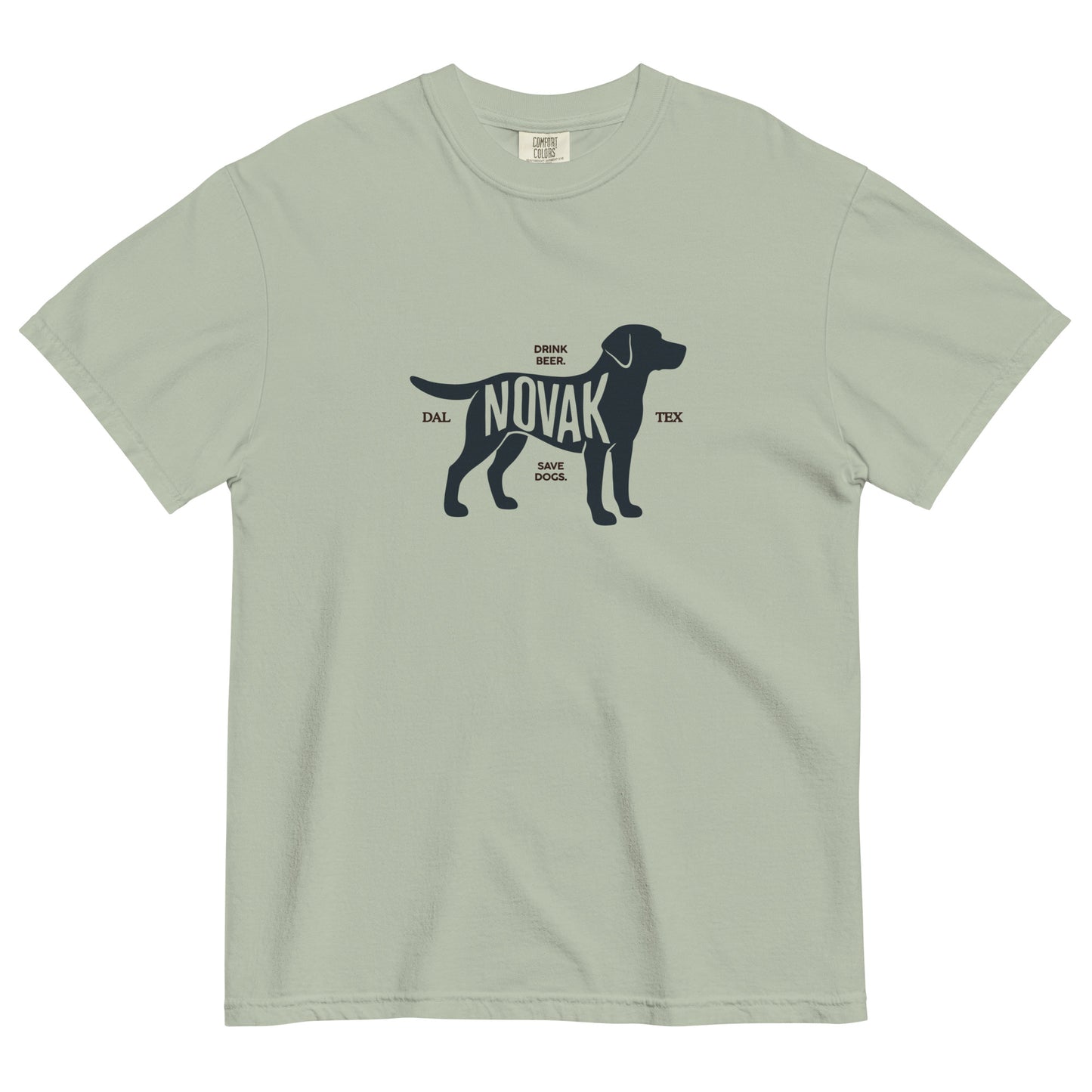 Drink Beer Save Dogs Tee - Bay